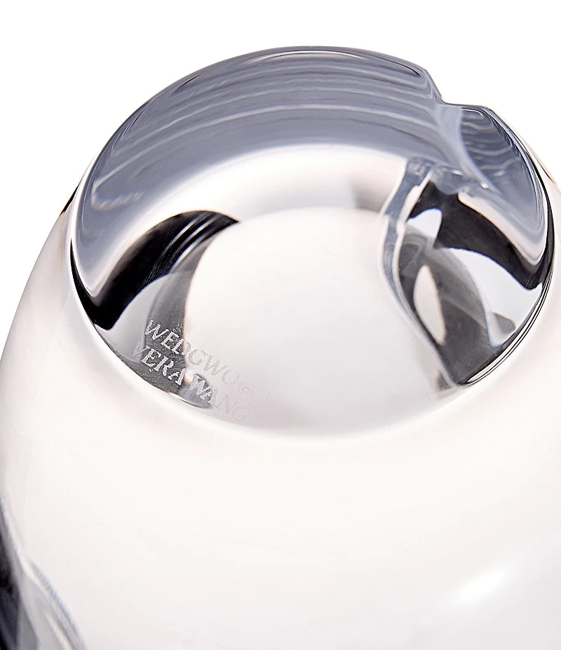 Vera Wang by Wedgwood Luxe Graphite Collection Ribbon Vase