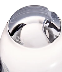 Vera Wang by Wedgwood Luxe Graphite Collection Ribbon Vase