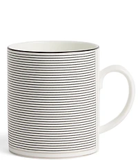 Vera Wang by Wedgwood Luxe Graphite Collection Stripe Art Deco Mug