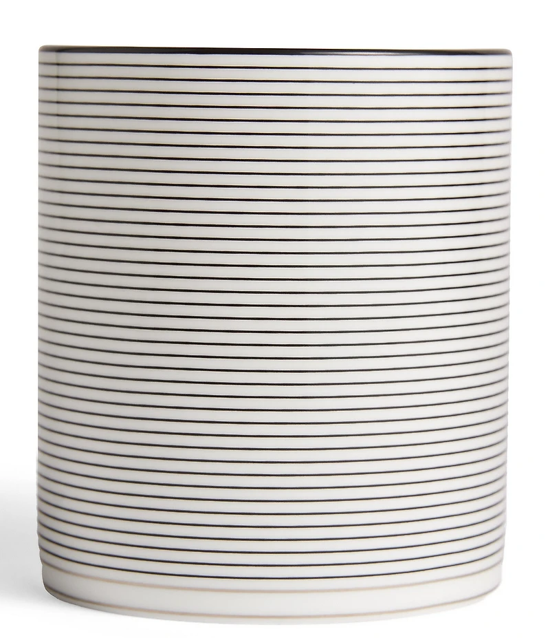 Vera Wang by Wedgwood Luxe Graphite Collection Stripe Art Deco Mug