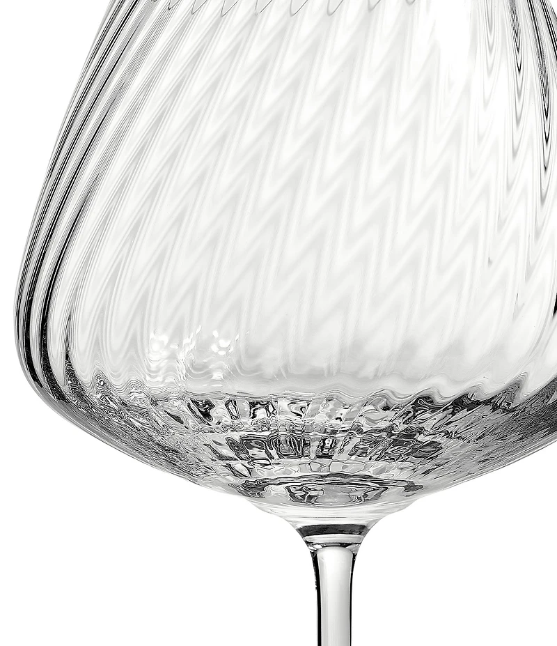 Vera Wang by Wedgwood Swirl Red Wine Glass, Set of 2