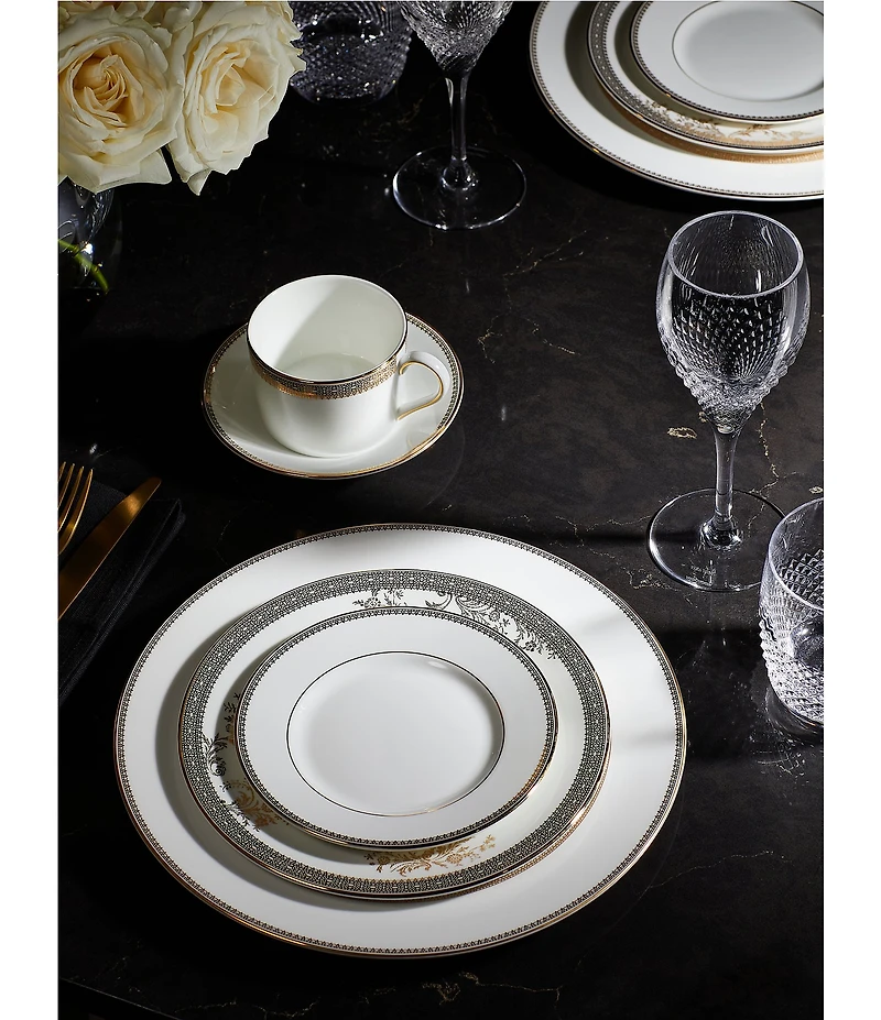 Vera Wang by Wedgwood Vera Lace Gold China Bread and Butter Plate