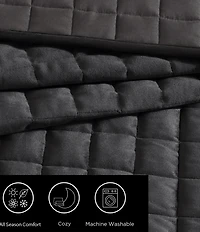 Vera Wang Diamond Velvet Stitch Quilt Mini Set