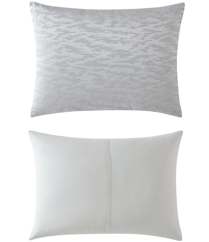 Vera Wang Illusion Grey Comforter Mini Set