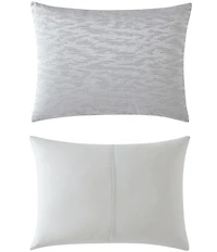 Vera Wang Illusion Grey Comforter Mini Set