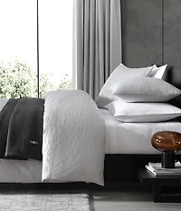 Vera Wang Illusion Grey Duvet Cover Mini Set