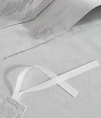 Vera Wang Illusion Grey Duvet Cover Mini Set