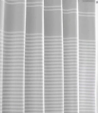 Vera Wang Seersucker Stripe Shower Curtain