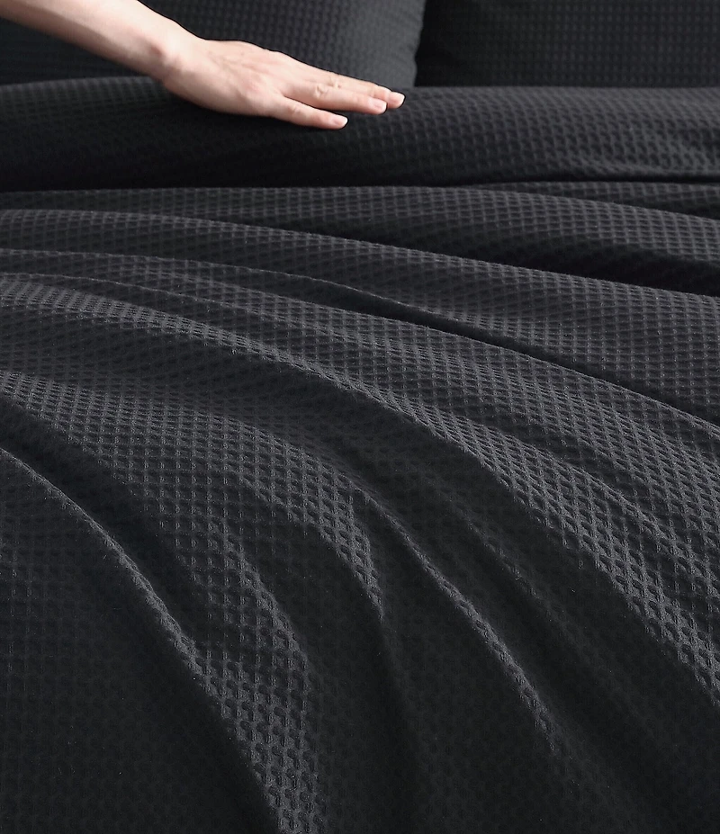 Vera Wang Waffle Pique Comforter Mini Set