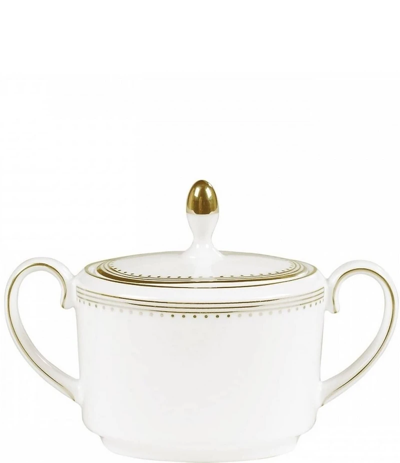 Vera Wang Wedgwood Grosgrain Covered Sugar Bowl