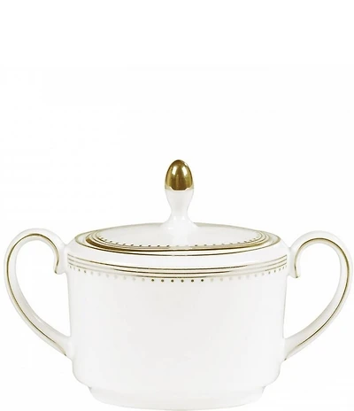 Vera Wang Wedgwood Grosgrain Covered Sugar Bowl
