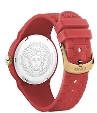 Versace Kid's V-Pop Quartz Analog Silicone Strap Watch