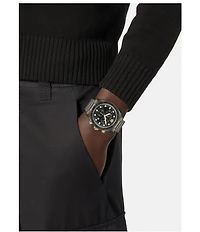 Versace Men's Greca Dome Quartz Chronograph Stainless Steel Bracelet Watch