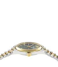 Versace Men's Millennyium Mechanical Automatic Two Tone Stainless Steel Bracelet Watch