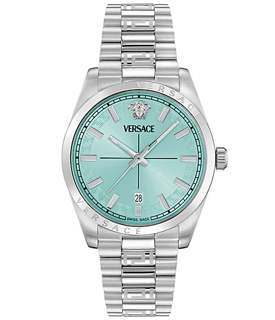 Versace Men's Millenyium Mechanical Automatic Stainless Steel Bracelet Watch