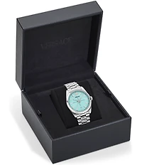 Versace Men's Millenyium Mechanical Automatic Stainless Steel Bracelet Watch