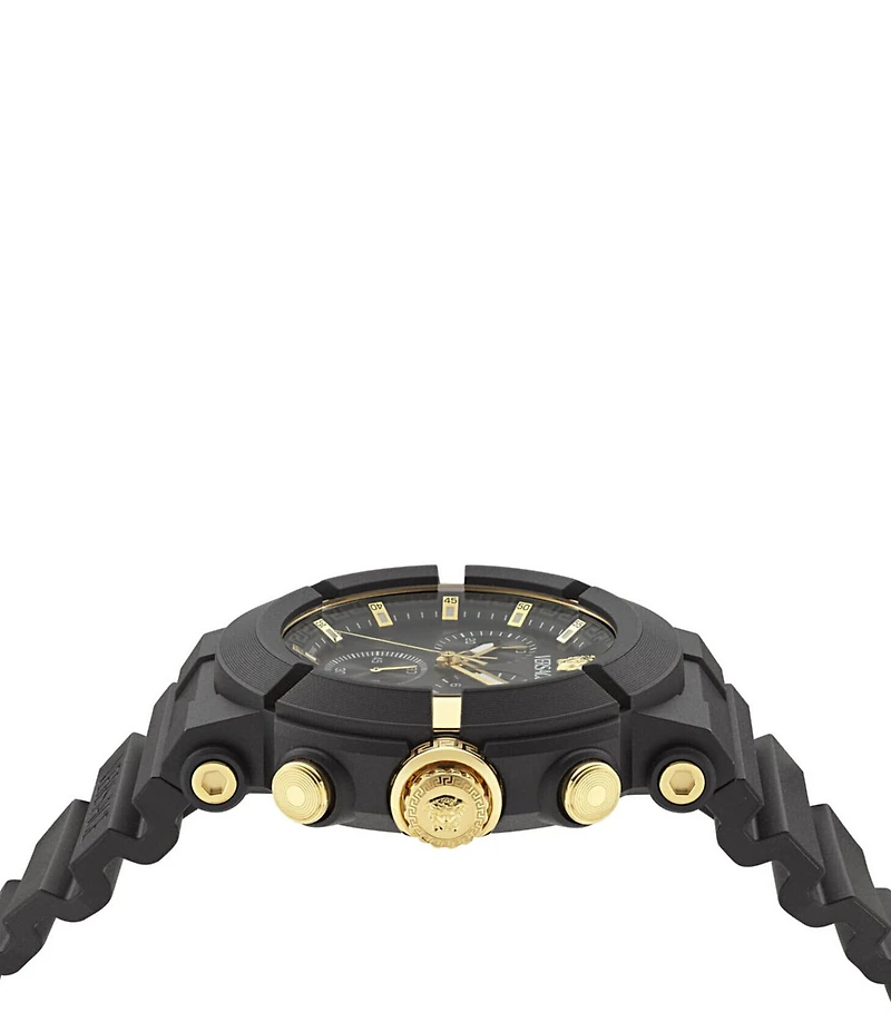 Versace Men's Real Active Chronograph Strap Watch