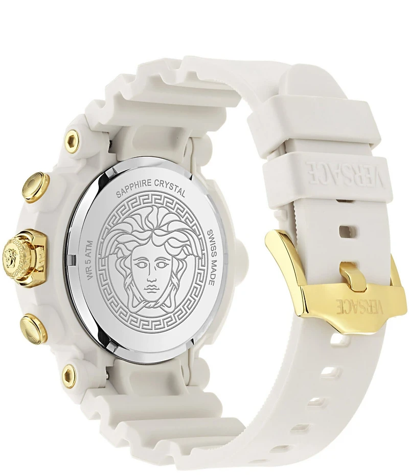 Versace Men's Real Active Chronograph Strap Watch