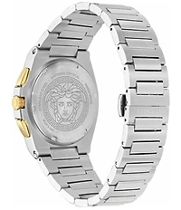 Versace Men's Tolomeo Chronograph Stainless Steel Bracelet Watch