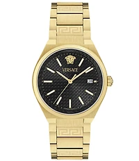 Versace Men's V-Auria Mechanical Automatic Stainless Steel Bracelet Watch