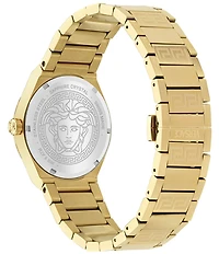 Versace Men's V-Auria Mechanical Automatic Stainless Steel Bracelet Watch