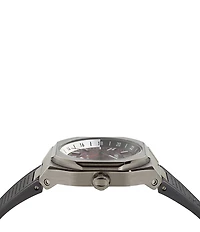 Versace Men's V-Contempo GMT Automatic Black Strap Watch
