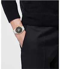 Versace Men's V-Leo Quartz Analog Stainless Steel Bracelet Watch