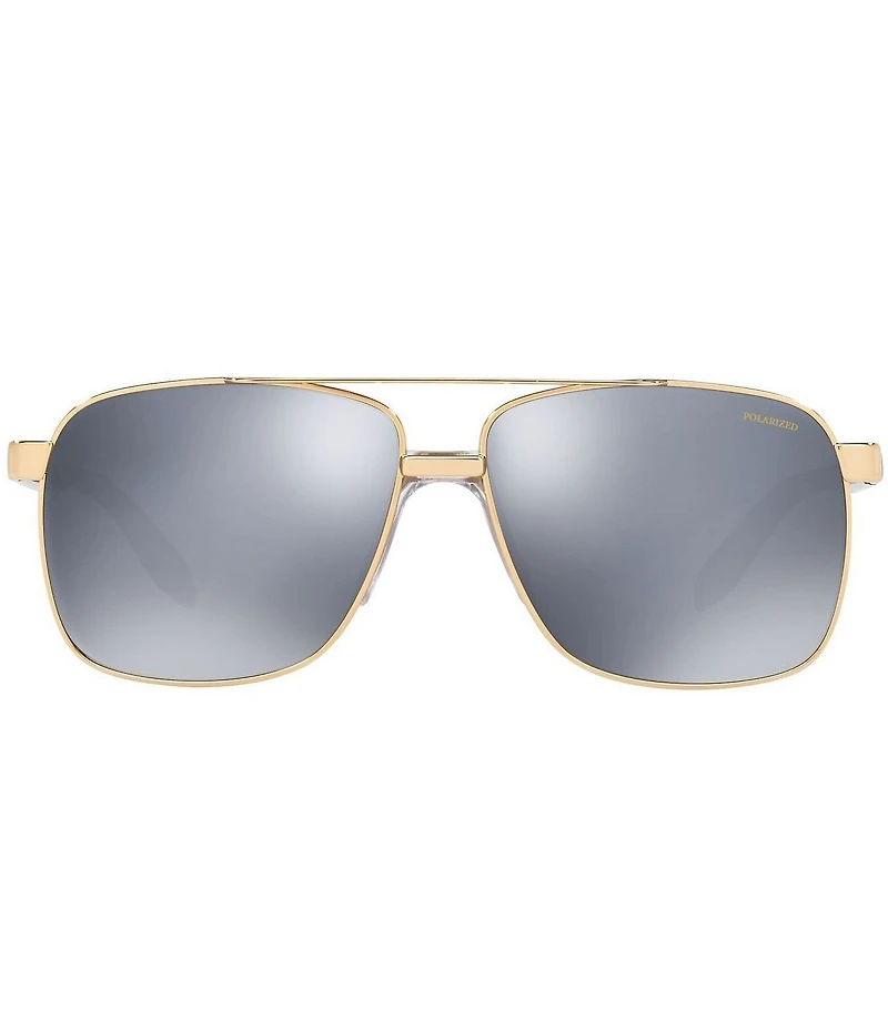 Versace Men's Ve2174 59 Polarized Square Sunglasses