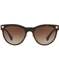 Versace Men's Ve2198 54mm Round Sunglasses