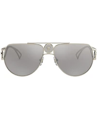 Versace Men's Ve2225 60mm Aviator Sunglasses