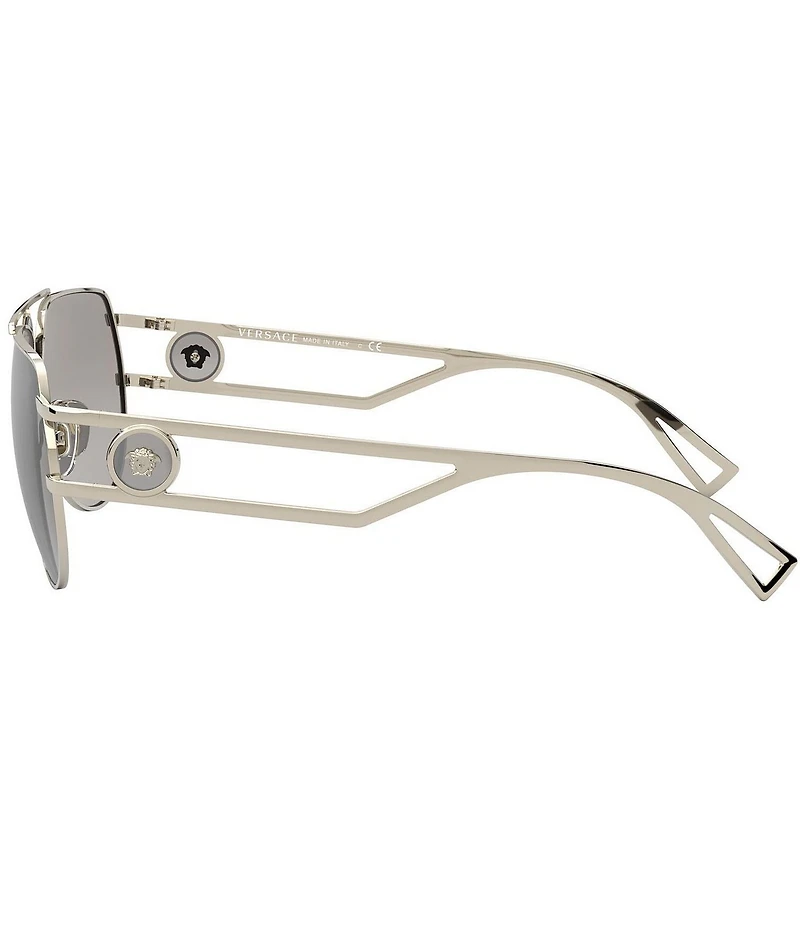 Versace Men's Ve2225 60mm Aviator Sunglasses