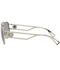 Versace Men's Ve2225 60mm Aviator Sunglasses