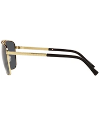 Versace Men's' Ve2238 61mm Rectangular Sunglasses