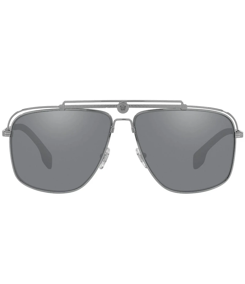 Versace Men's Ve2242 61mm Rectangle Sunglasses