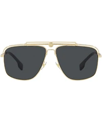 Versace Men's Ve2242 61mm Rectangle Sunglasses