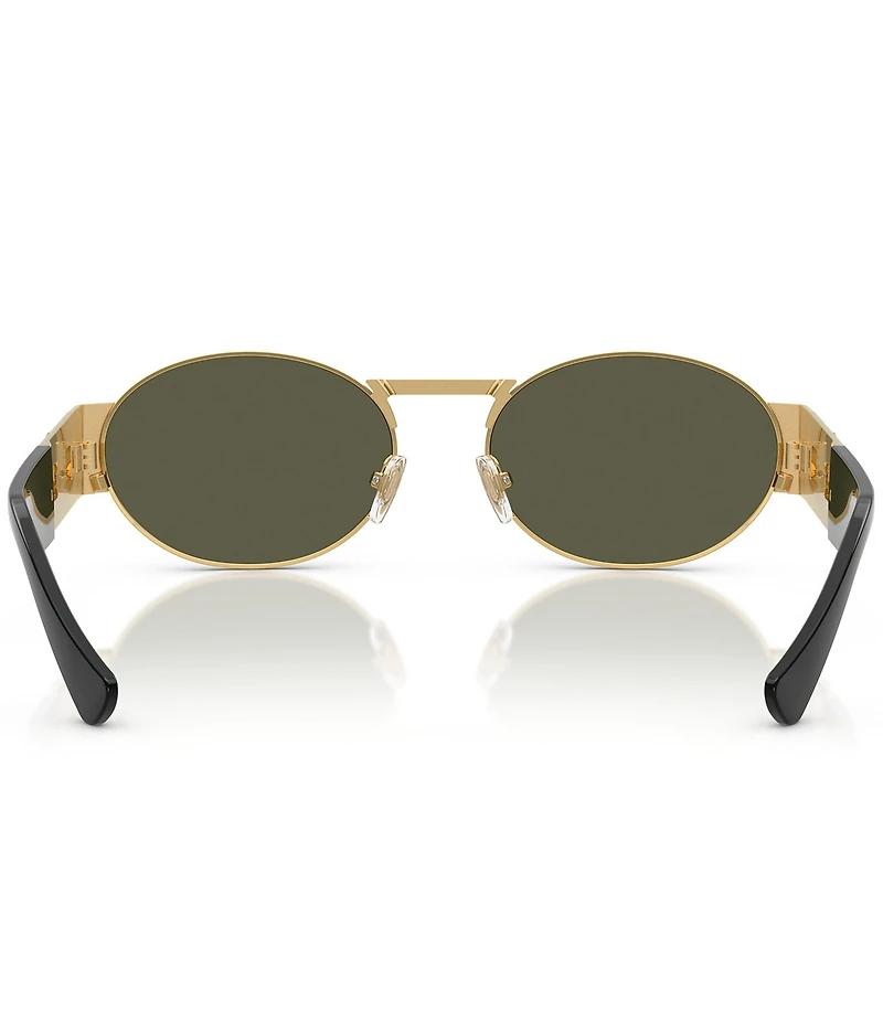 Versace Men's VE2264 56mm Oval Sunglasses