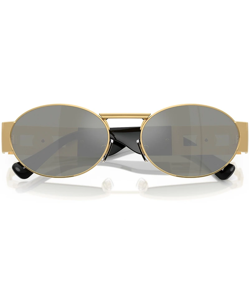 Versace Men's VE2264 56mm Oval Sunglasses