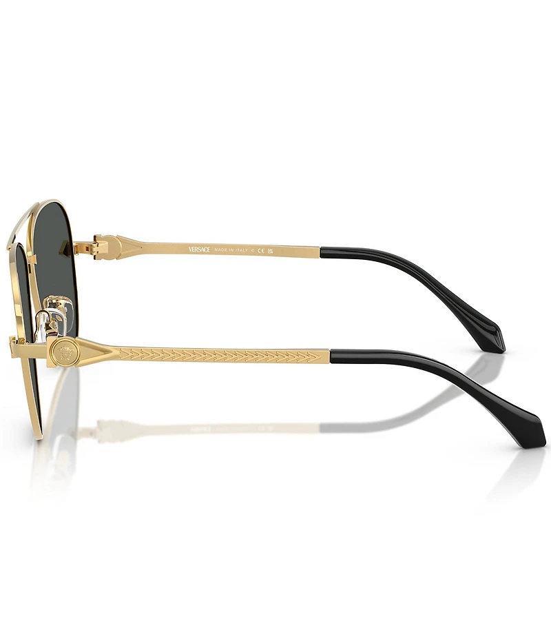 Versace Men's VE2283 61mm Aviator Sunglasses