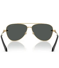 Versace Men's VE2283 61mm Aviator Sunglasses