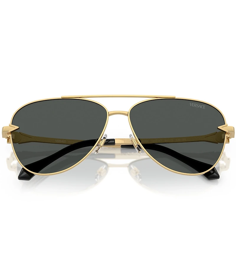 Versace Men's VE2283 61mm Aviator Sunglasses