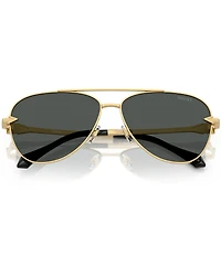 Versace Men's VE2283 61mm Aviator Sunglasses