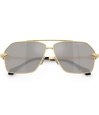 Versace Men's VE2284 63mm Square Sunglasses