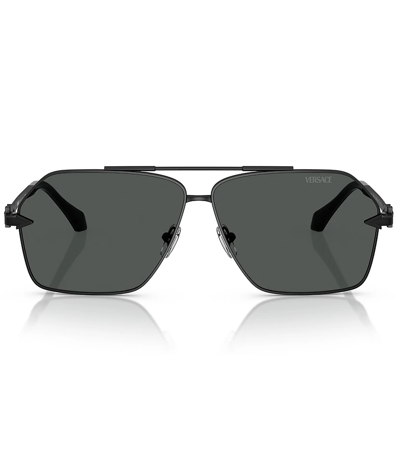 Versace Men's VE2284 63mm Square Sunglasses