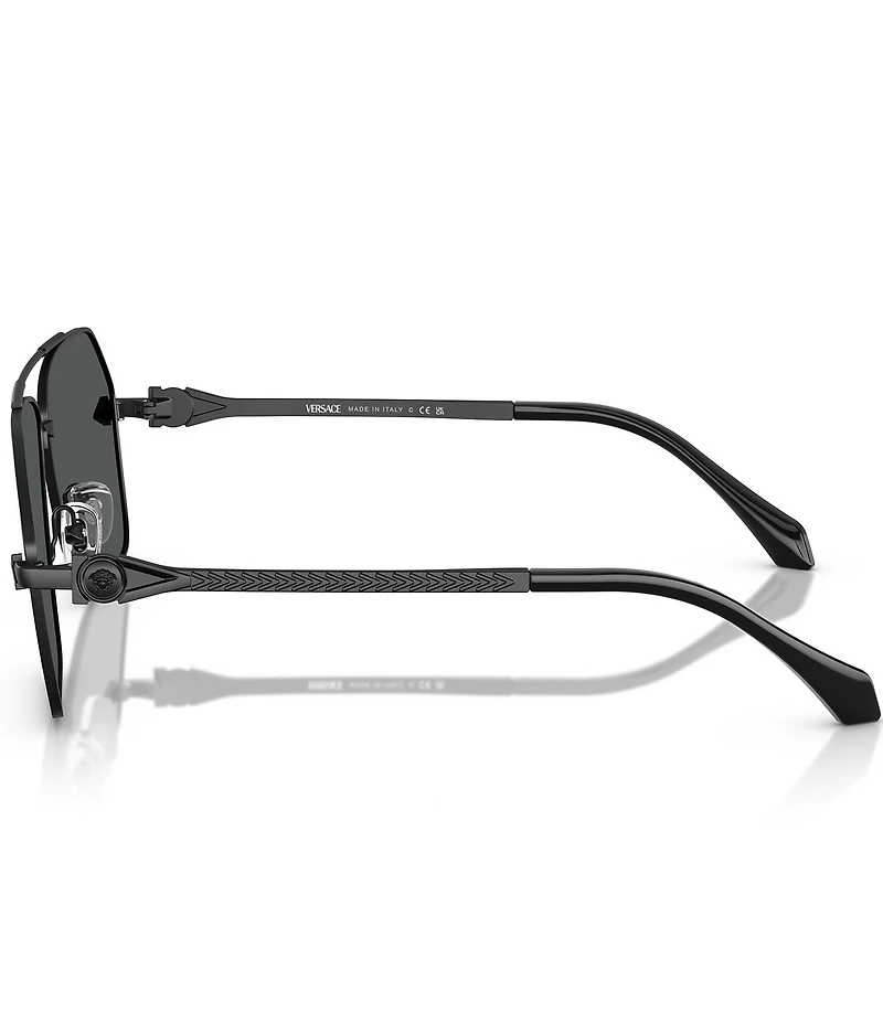 Versace Men's VE2284 63mm Square Sunglasses