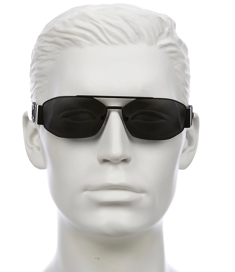 Versace Men's VE2287 58mm Navigator Sunglasses