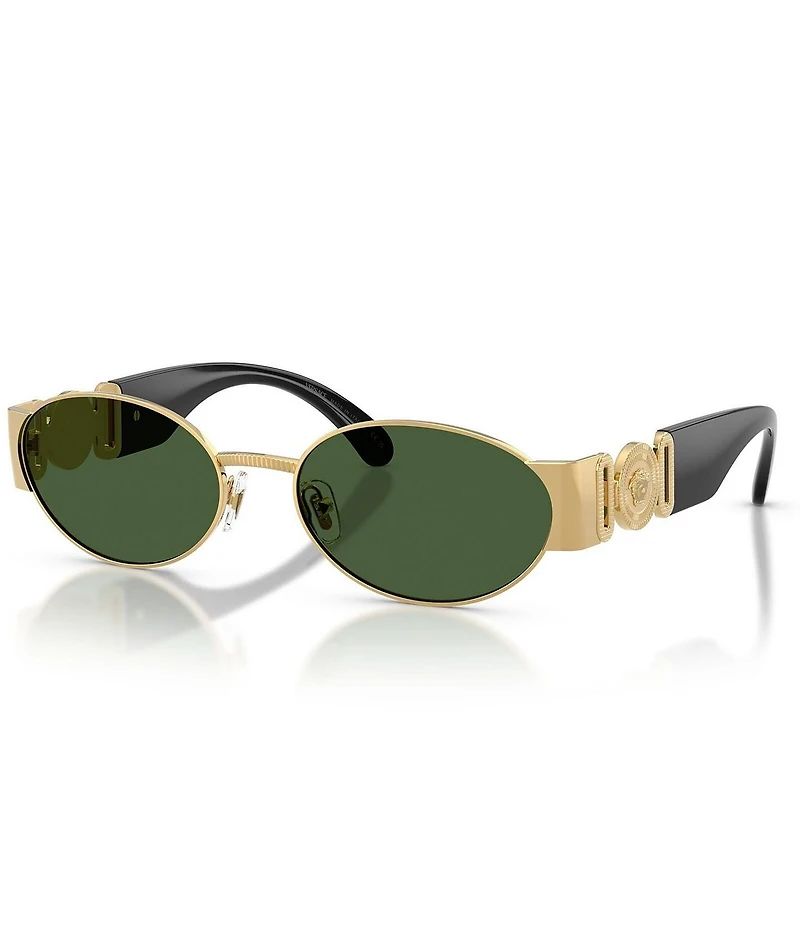 Versace Men's VE2299 56mm Oval Sunglasses