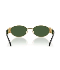 Versace Men's VE2299 56mm Oval Sunglasses