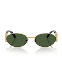 Versace Men's VE2299 56mm Oval Sunglasses