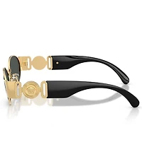 Versace Men's VE2299 56mm Oval Sunglasses
