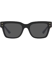 Versace Men's Ve4421 52mm Rectangular Sunglasses